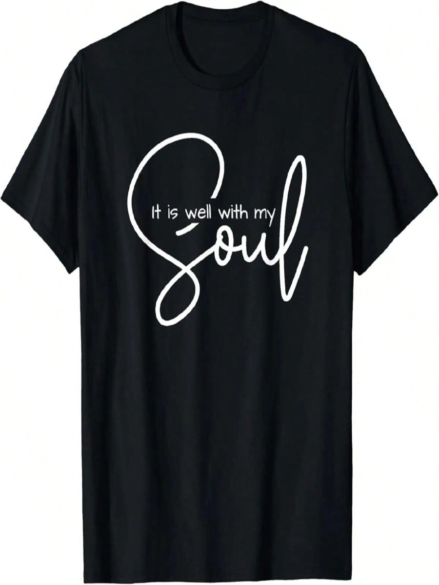 Christian Shirts For It Is Well With My Soul T-Shirt S разноцветный
