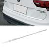 For Volkswagen VW Tiguan 2017- Rear Tail Trunk Door Trim Exterior Mouldings Stainless Steel Accessories Tailgate Protection