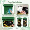 PVC Stickers Self-adhesive Decorative Stickers Decals for Trash Decoration Word 820x380mm