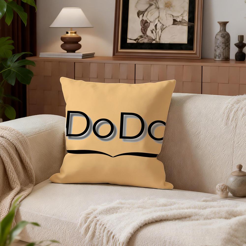 Cute Dodo Cushion Cover Cushion Cover Set 4Pcs 50x50 45x45 40x40 Pillowcase Decorative Sofa Home Decor