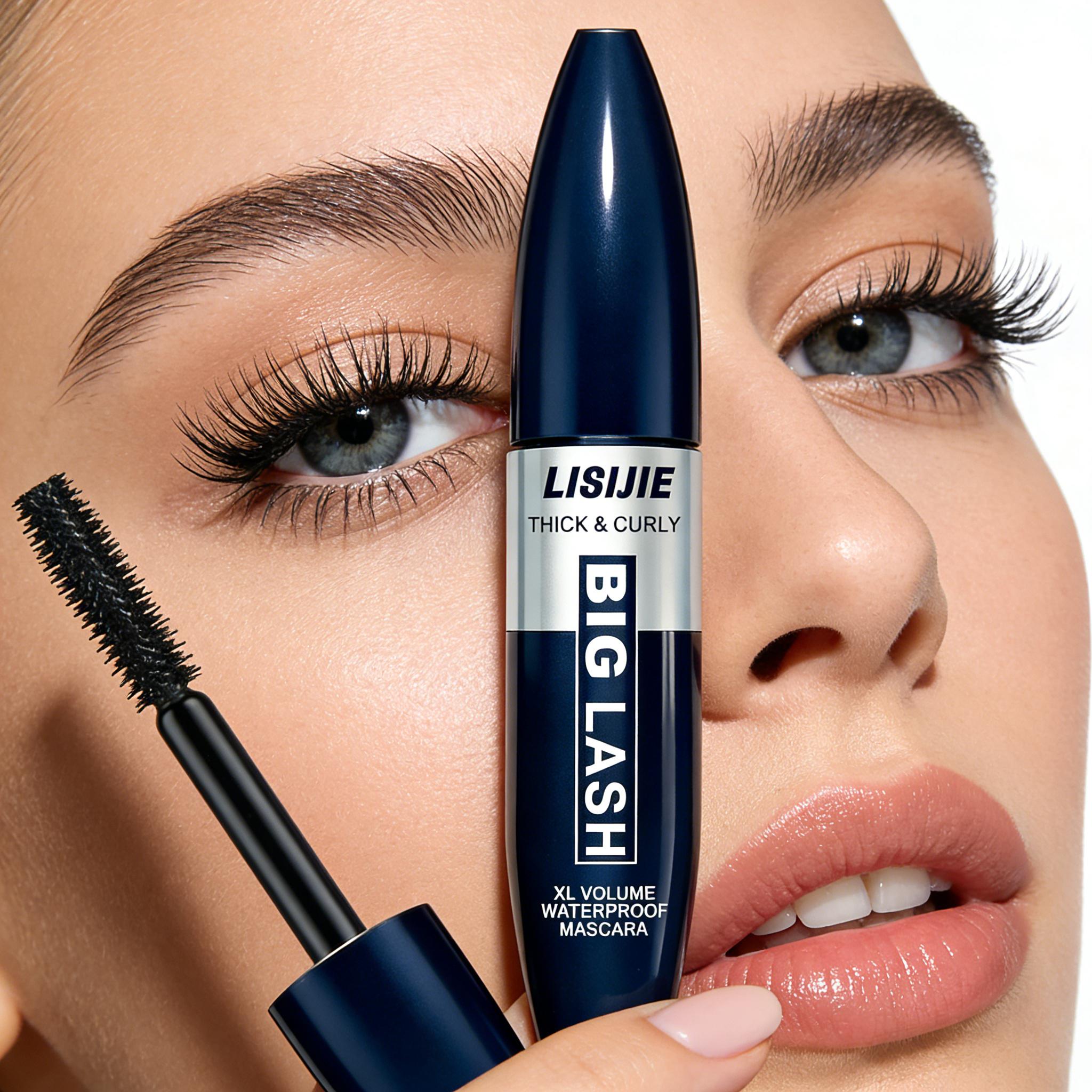 Black Eyelash Primer Waterproof Lengthening Curling Non Smudging Root Distinct Long Lasting Setting Mascara
