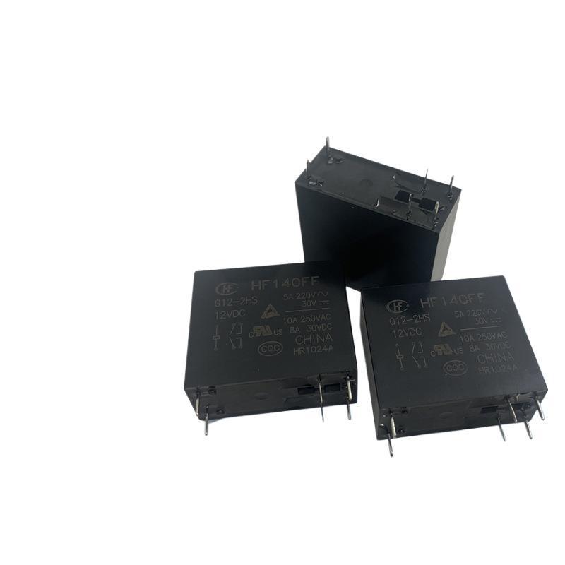 Hongfa Power Relay HF14FF-012-1HS, 4-Pin 10A, Normally Open, G2R-1A-12VDC Replacement.