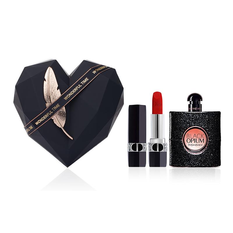 DIOR Perfume 999 velvet (formal) + black opium 30ml чёрный