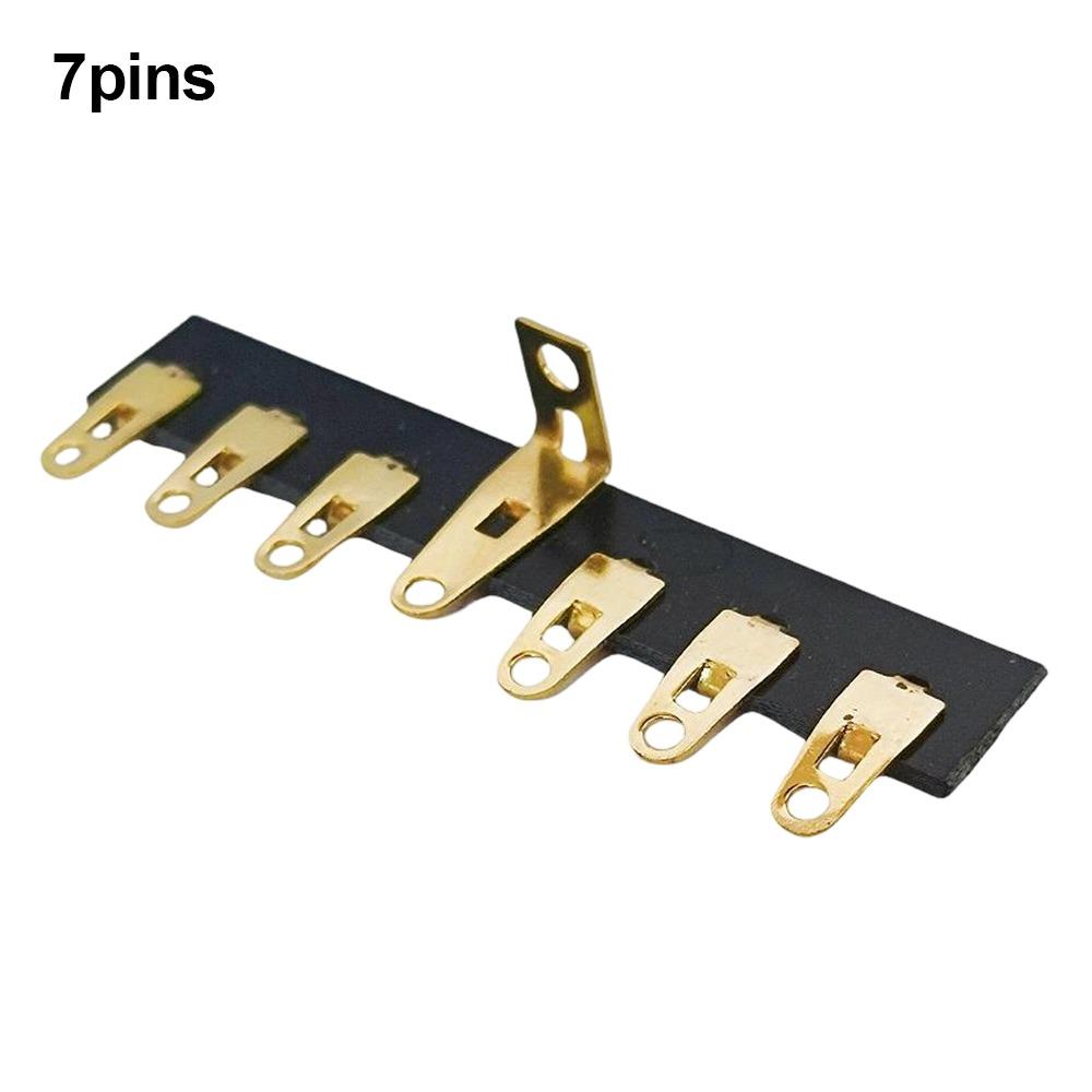 1Pcs G10 FR4 Bakelite Audio Tag Strip Board 3-16Pins HiFi DIY Solder Strip Wiring Solder Board