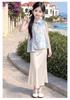 2026 Girls' Summer Chinese Style Qipao & Hanfu Dress Set