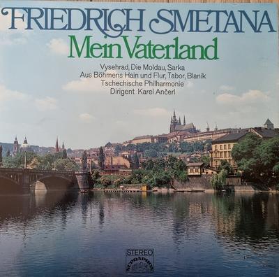 LP Record BEDŘICH SMETANA - Mein Vaterland 80187XK Supraphon Austria Classical Used