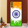 India Indian Flag Case For Samsung Galaxy S23 Ultra S24 S22 Note 20 Ultra 10 Plus S8 S9 S10 S20 S21 FE Cover