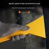Car Film Application Tool Set - White Triangle Hard Plastic Scraper, Wear & High-Temperature Resistant, Water-Draining 