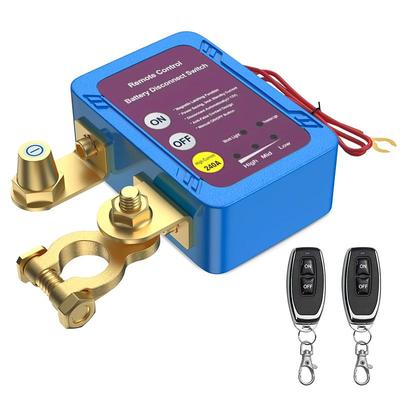 Auto Kill Switch, 12V 240A Remote Battery Disconnect Switch, Anti-theft, Auto Cutoff/Off Switch for Cars, Trucks, Boats, Etc.