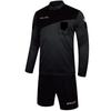 Kelme Long Referee Shirt and Pants Set, Dark Gray X Black, Size Small, 3881035