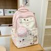 Japanese Ins Cute Girl Joker High Capacity Junior and Senior High School Students' Schoolbags Leisure Backpacks Tide Backpack.