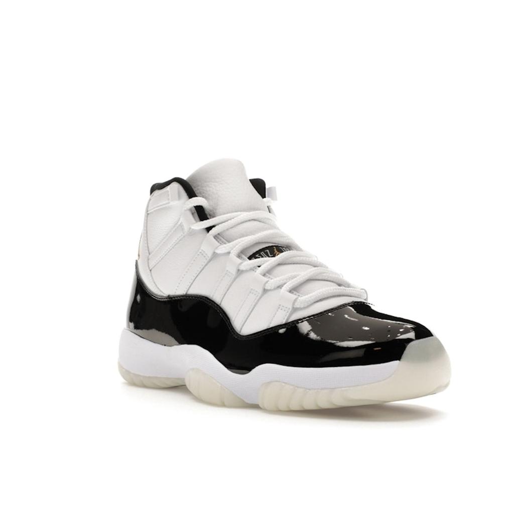 Air Jordan 11 Retro Gratitude / Defining Moments Unisex Sneakers White Black Metallic-Gold CT8012-170