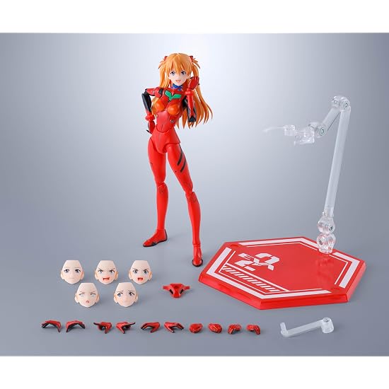 TAMASHII NATIONS S.H.Figuarts Evangelion: New Theatrical Edition Shikinami Asuka Langley Approx. 135
