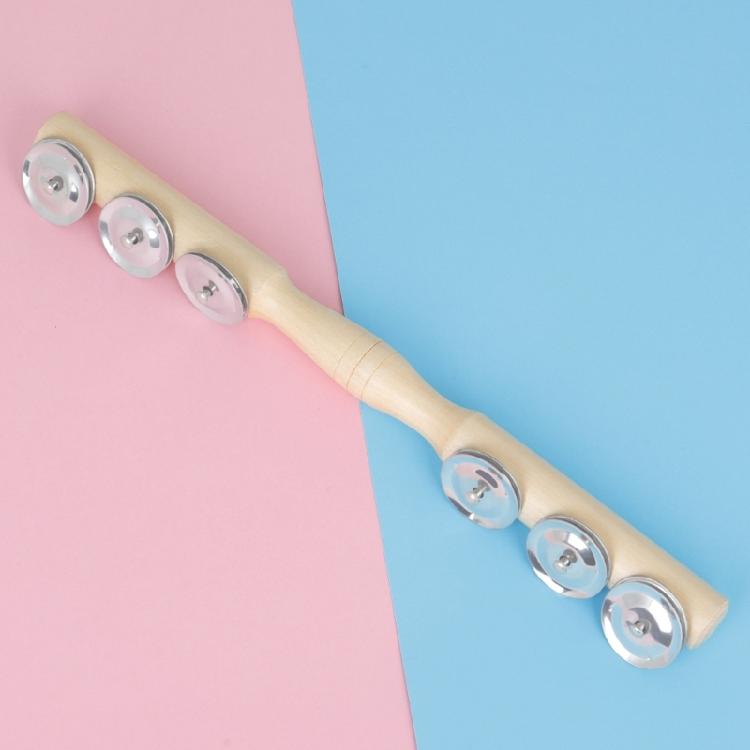 Hand Bells Rattle Shaker Tambourine Orff Percussion Children Musical Instruments