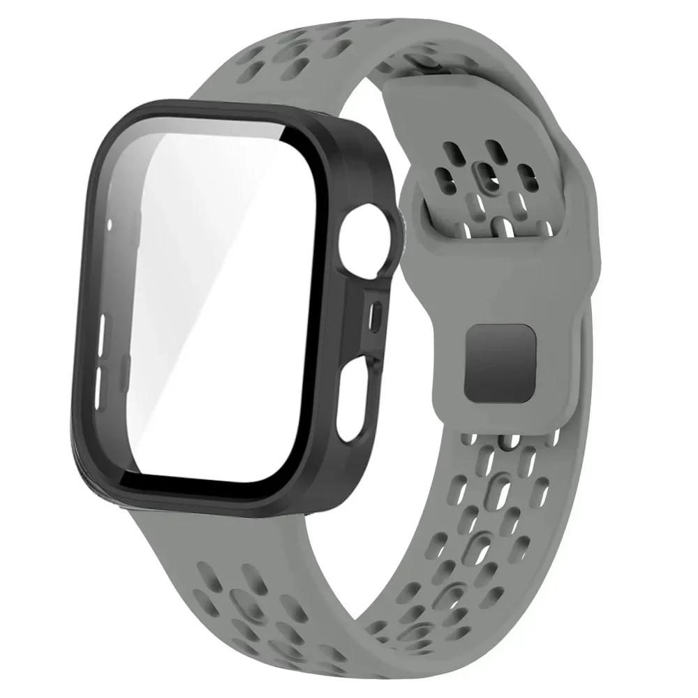 PC-Gehäuse+Silikonband Für Huawei Watch Fit 3 4 4 Pro Displayschutzhülle Armband Für Huawei Watch Fit 4 Pro Vollständige Abdeckung Schale