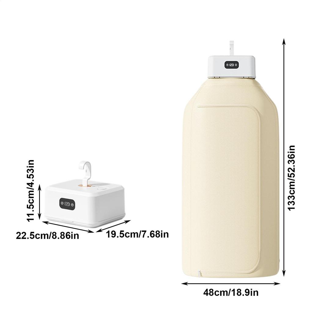 Portable Clothes Dryer,Portable Dryer for Apartments Home Travel RVs,Travel Dryer for Light Clothes, Underwear