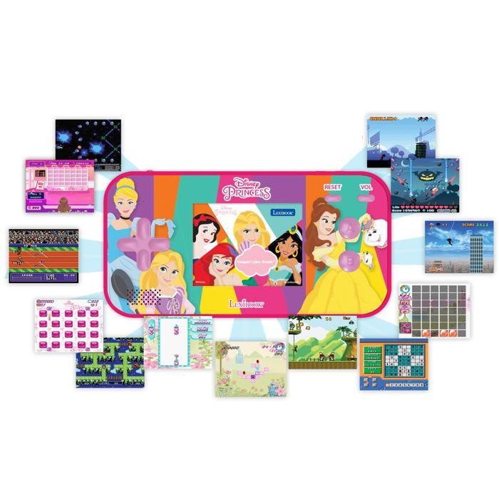 Console de jeux portable couleur disney princesse cyber arcade pocket