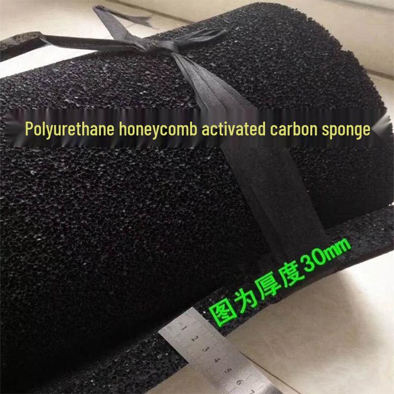 Activated Carbon Air Purification Filter for Industrial Gas and Odor Removal