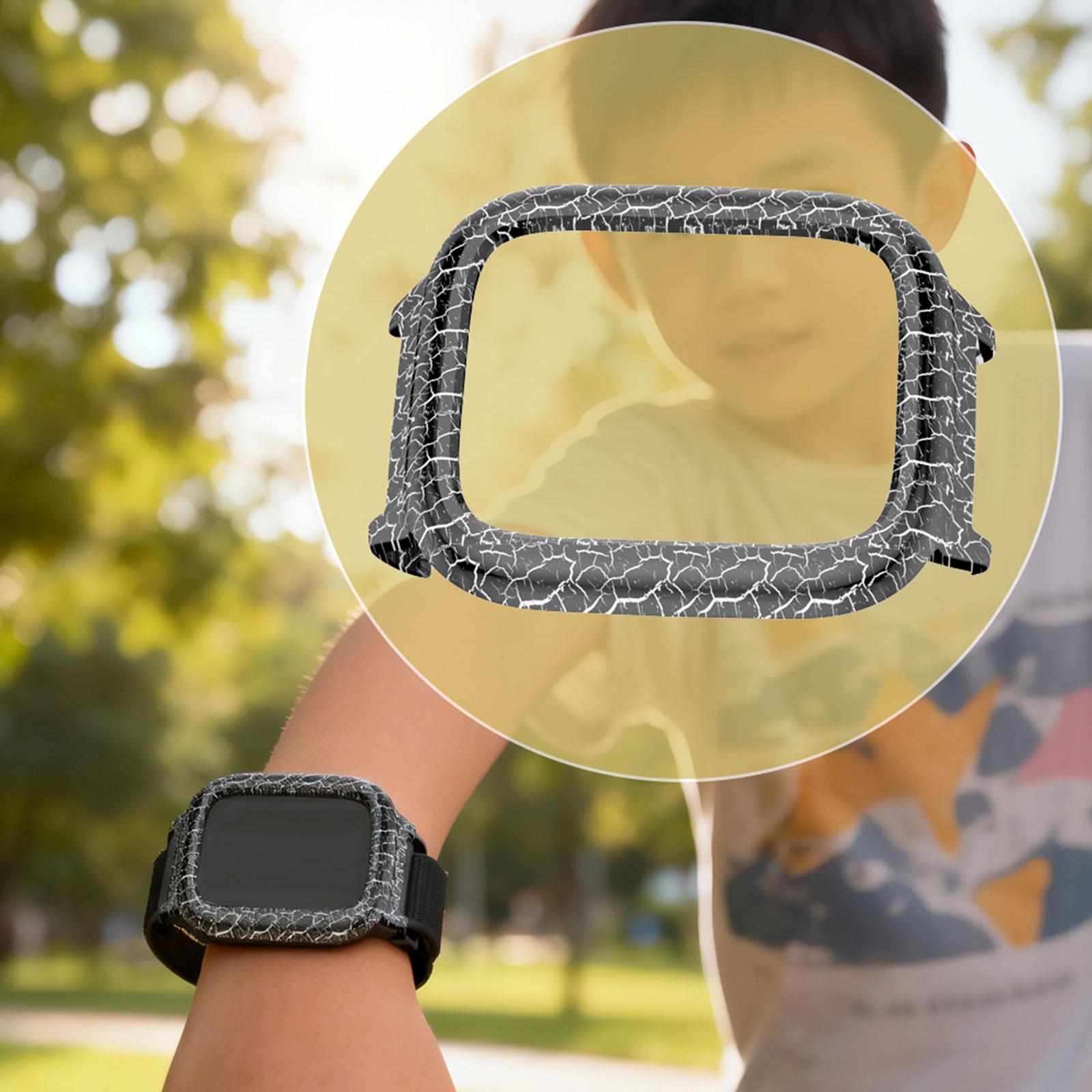 

Shockproof PC Cover Sleeve for Kids Watches Perfectly Contoured to Maintain Full Functionality and Easy Button Operation фіолетовий