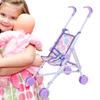 Kids Toy Doll Stroller Baby Walking Play Stroller Toy Pretend Doll Pram Dress Up Game Accessories for Home Easter Birthday New