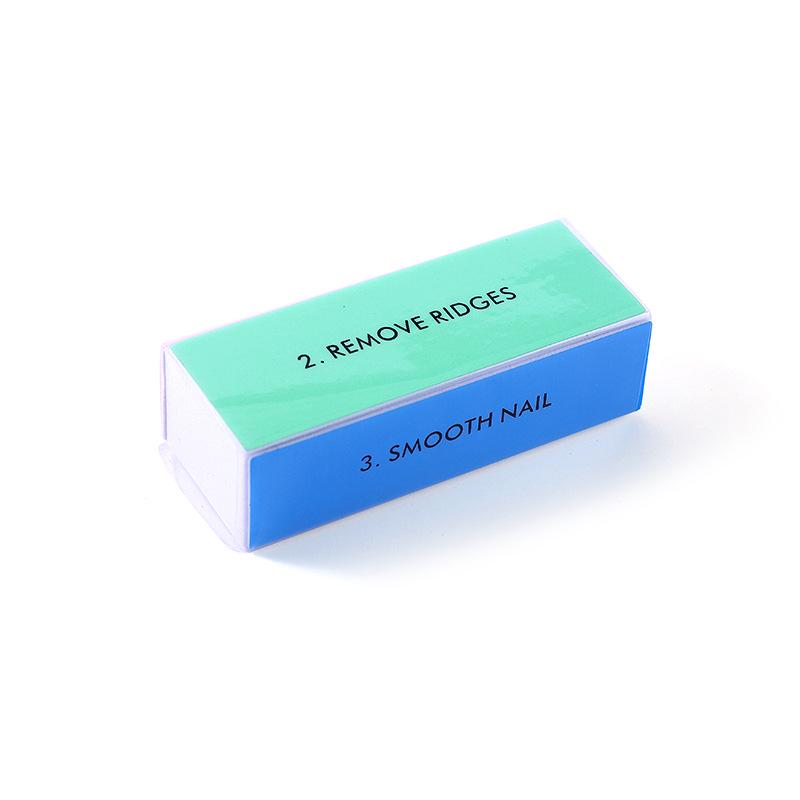 Nail Tool: Four-Sided Sanding and Polishing Sponge Block