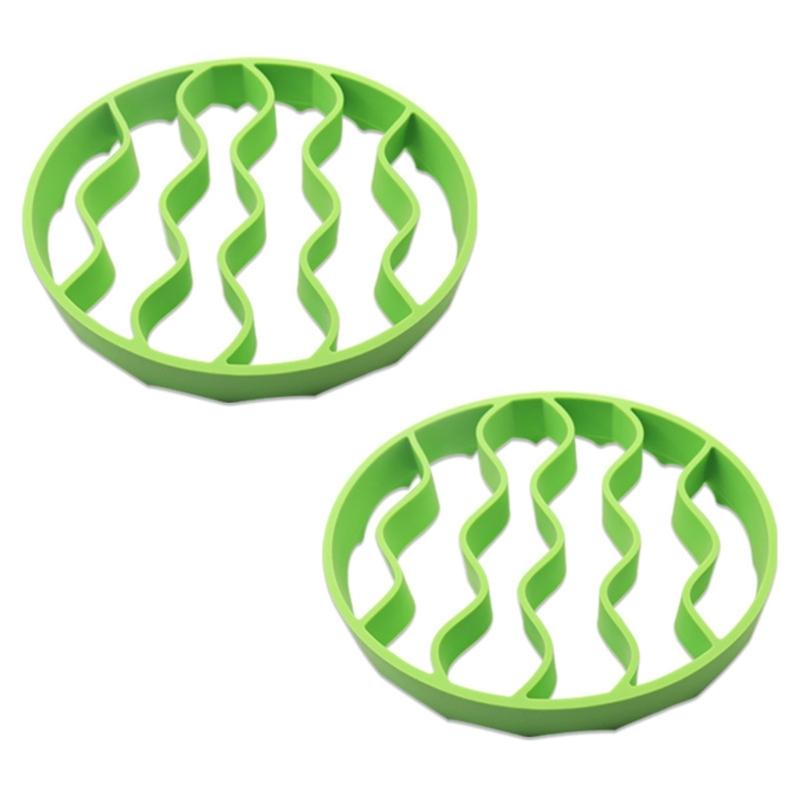 Silicone Open Rack Insert for Slow Cooker Use, Pot Bottom Lift Support for Soup, Porridge and Braised Dish Cooking Meal Use