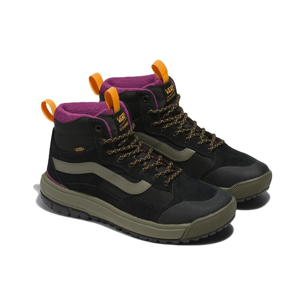 Vans Ultrarange Rapidweld Sports Comfort Versatile High-Top Skate Shoes Unisex Skate Shoes Black Purple VN0A5KS5BMV