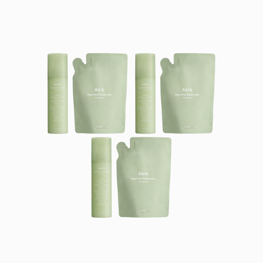 ABIB Heartlead Facial Mist Calming Spray 150ml + Refill 150ml Set