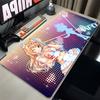 C-Chocola-N-Nekopara Mousepad Anime Girl Pink Desk Mat Keyboard Accessories Gaming Mouse Pad Laptop Extended Office Carpet Mats