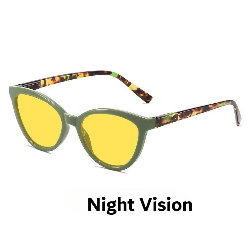 Personalized Cat Eye Night Vision Anti Blue Light Glasses for Men and Women Protect The Eyes for Computer Sports Game Goggles