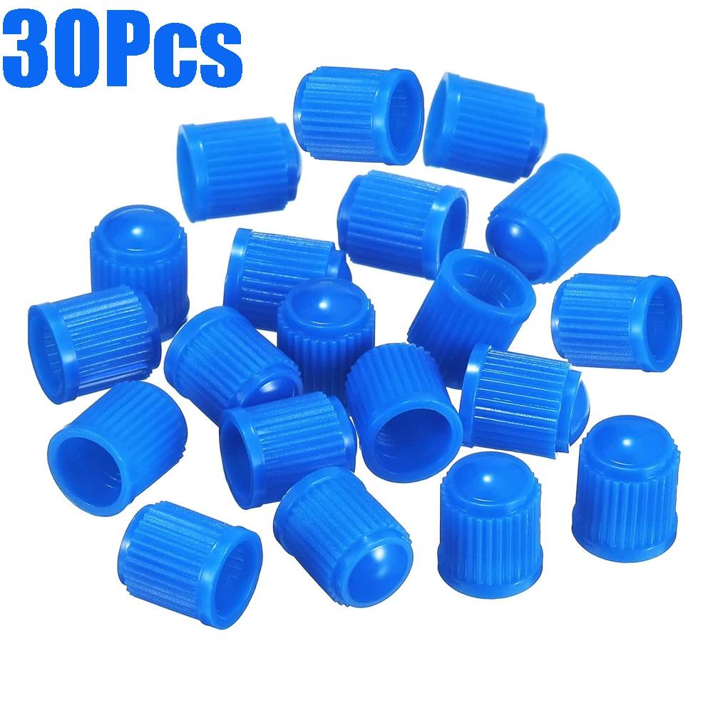 Tyre Valve Dust Caps Valve Stem Covers Plastic Tire Caps With O Rubber Ring For Car, Motorbike, Trucks, Bicycle Airtight Seal