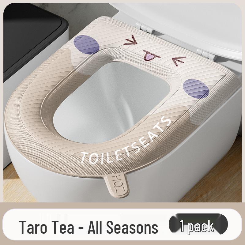 Waterproof, Wash-Free Silicone Toilet Seat Cushion for All Seasons