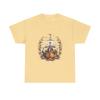 Vintage Piratenschiff Unisex Schweres Baumwoll-T-Shirt, Retro Nautisches Geschenk, Sommerhemd