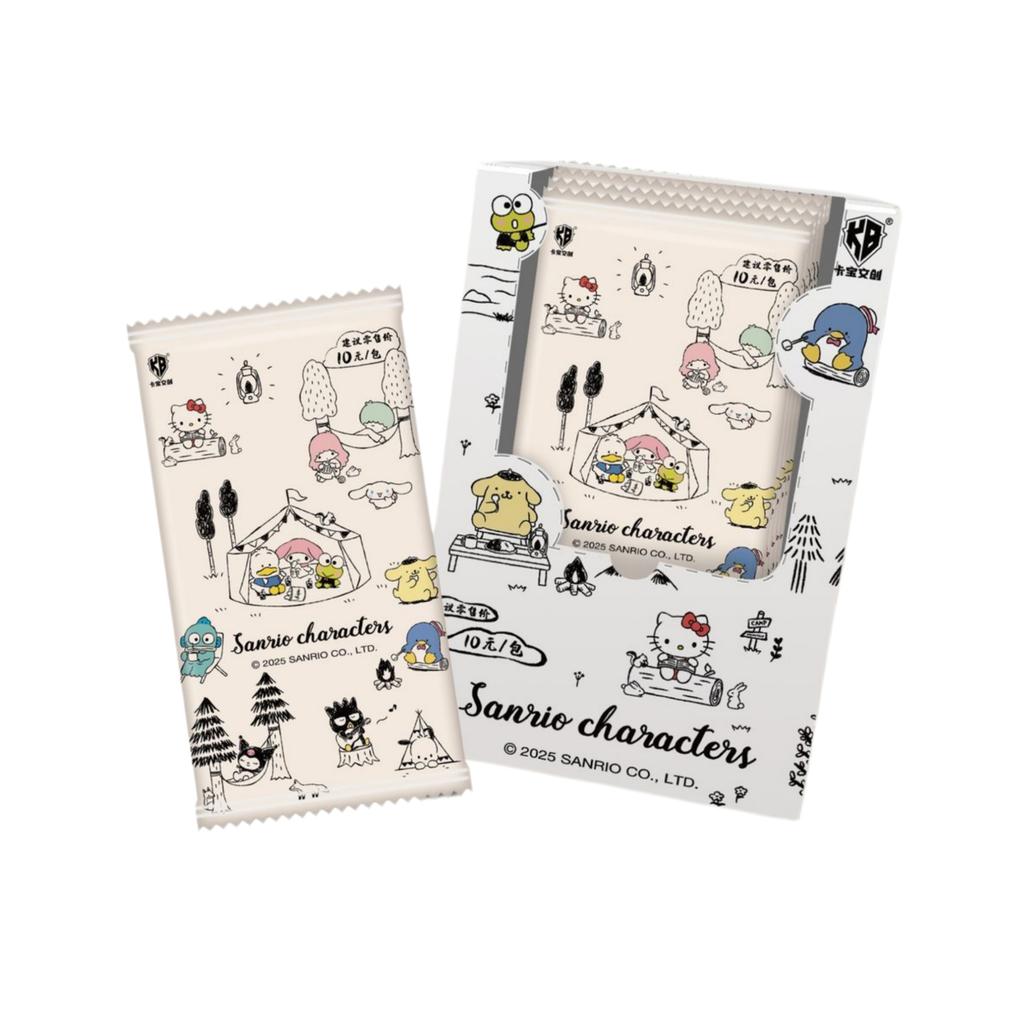 Official Genuine Sanrio Manxing Time Series Card Anime Peripheral Collection Exquisite Toy Card Holiday Gifts Box