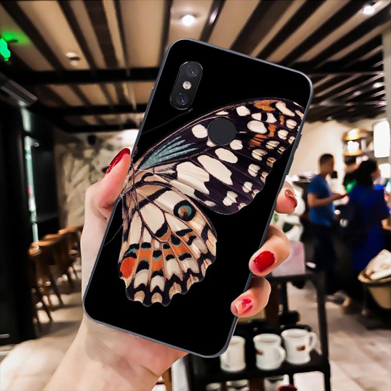 Butterfly Phone Case For Xiaomi Mi 11 10 A2 A2lite A1 9 9SE 8Lite 8explorer F1 Poco M3 X3 Pro Fundas Cove