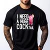 Ich brauche einen riesigen COCKtail Lustiger Erwachsenenhumor Trinken Vintage Lustige T-Shirts Herren Herren-T-Shirts Ostertag