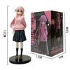 17cm Anime Figure Bocchi the Rock Hitori Gotoh Kawaii Sitting Melancholy Girl Action Figures PVC Adult Collection Model Doll Toy