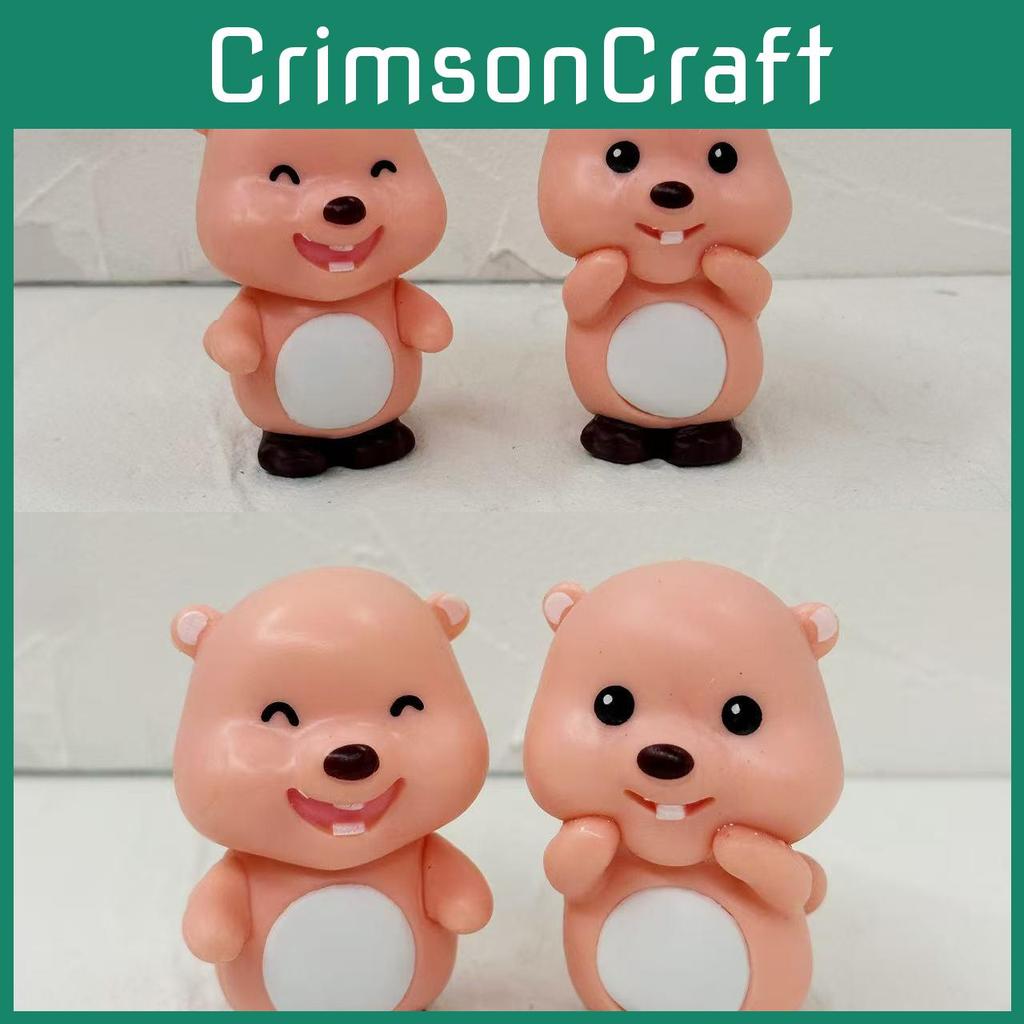 Loopy Pink Resin Miniature Toy For Bedroom Shelf Decoration