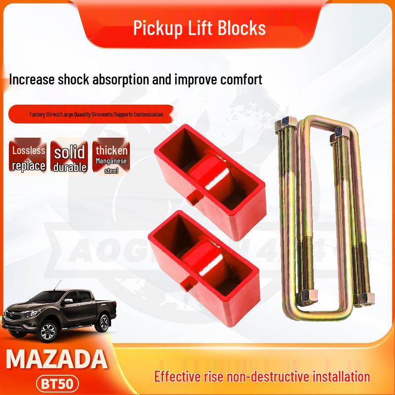 

2-Inch Rear Lift Kit Steel Spacers for 2012+ Mazda BT50 Pickup RB-BT5012