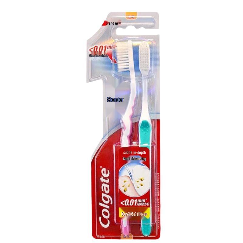 Colgate Slim Soft Ultra-Fine Bristle Toothbrushes, 4-Count