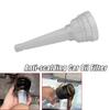 1pc Car Anti-scalding Gasoline Oil Funnel Engine Funnel Filter Removal Tool Detachable Oil Change Funnel Repair Accessories