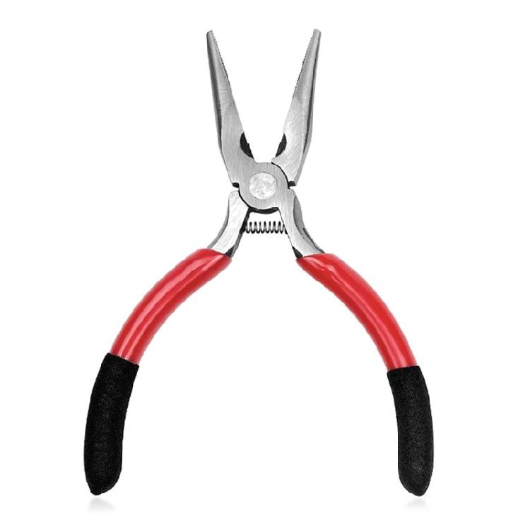 Jewelry Making Polishing Tool Carbon Steel Pliers Toothless- Sharp Nose Plier