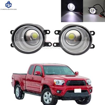 2 Pieces Car Fog Light LED Angel Eye DRL Daytime Running Lamp H11 12V High Bright For Toyota Tacoma 2012 2013 2014 2015