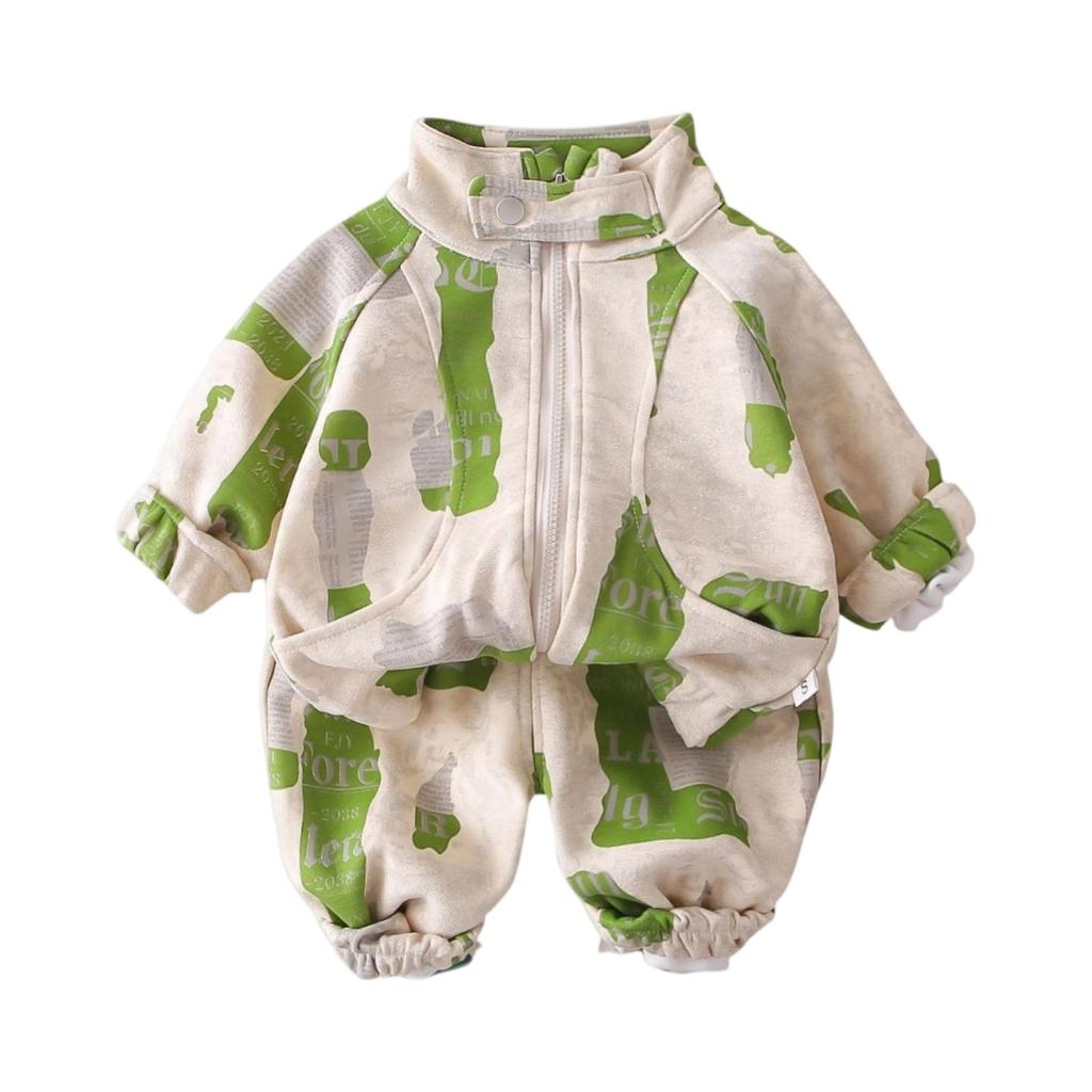 Παιδικό Καθημερινό Σετ Μακρυμάνικης Μπλούζας και Παντελονιού, Άνετα Καθημερινά Ρούχα