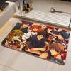 Anime Monthly Girls' Nozaki-kun Floor Mat Eco Diatomite Antibacterial Odor-Resistant Floor Mat & Drain Pad for Kitchen &Bathroom