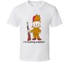 T-shirt Unisexe Dessin Animé Elmer Fudd JE CHASSE LES LAPINS