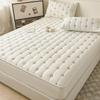 New Mattress Single-piece Padded Thickened Four-season Universal Model Non-slip and Anti-dirty Fixed Simmons Mattress Protective Cover