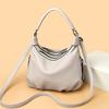 Women’s Soft PU Leather Shoulder Bag & Crossbody Bag 2026 Fashion Solid Color Large Capacity Casual Daily Handbag with Adjustable Strap Zipper