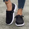 Large-sized Casual Single Shoes for Women, Flat Single Shoes