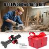 Aluminum Alloy Woodworking Jig Thin Rips Jig For Router Tables Band Sawer Featuring Double Guide Bearings